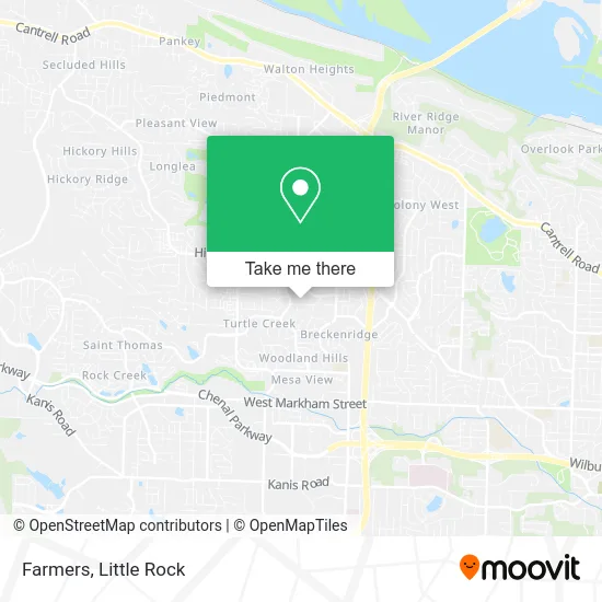 Farmers map