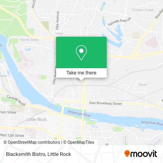 Blacksmith Bistro map
