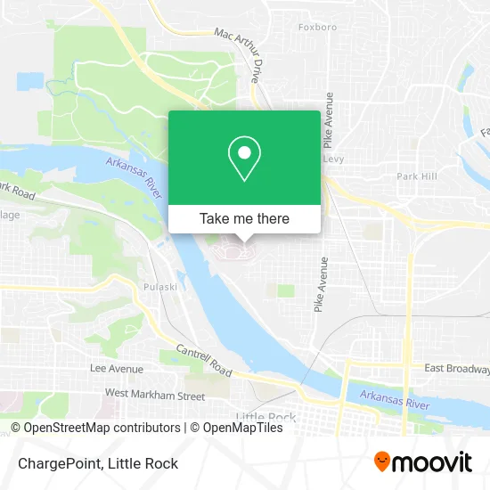 ChargePoint map