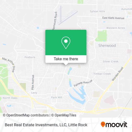 Best Real Estate Investments, LLC map