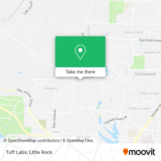 Tuff Labs map