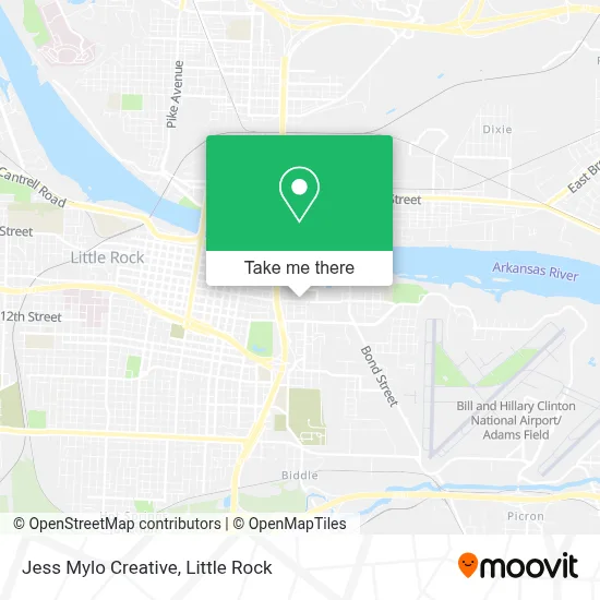 Jess Mylo Creative map