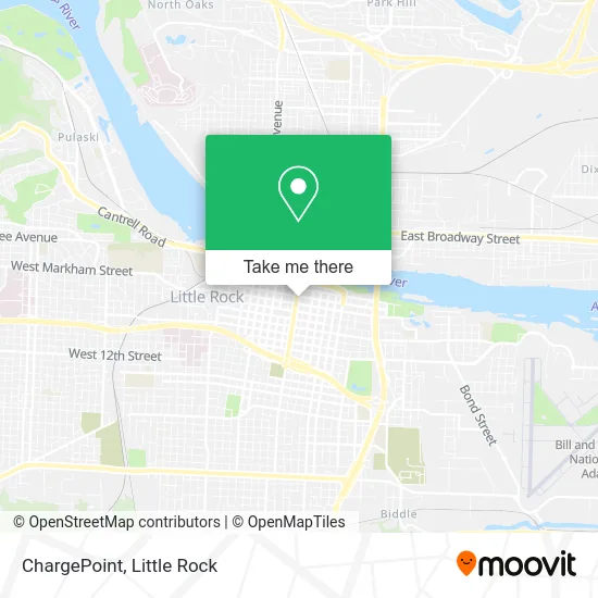 ChargePoint map