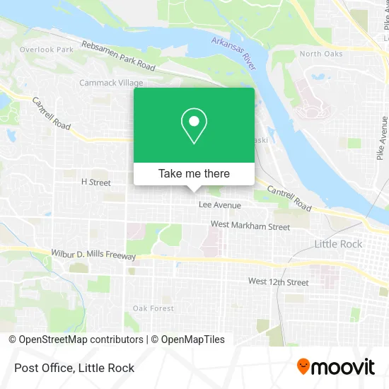 Mapa de Post Office