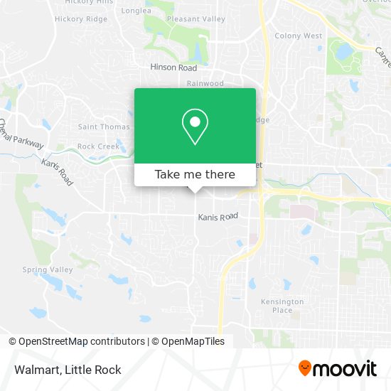 Walmart map