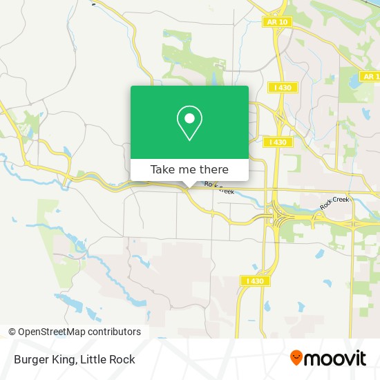 Burger King map