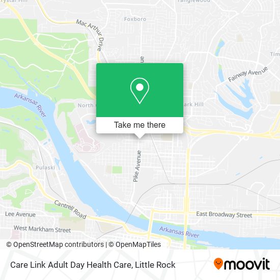 Mapa de Care Link Adult Day Health Care