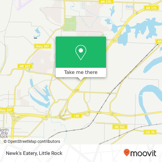 Mapa de Newk's Eatery
