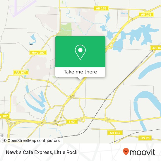Newk's Cafe Express map