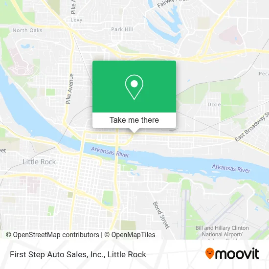 First Step Auto Sales, Inc. map
