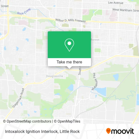 Intoxalock Ignition Interlock map