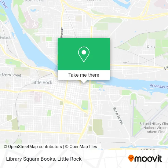 Library Square Books map