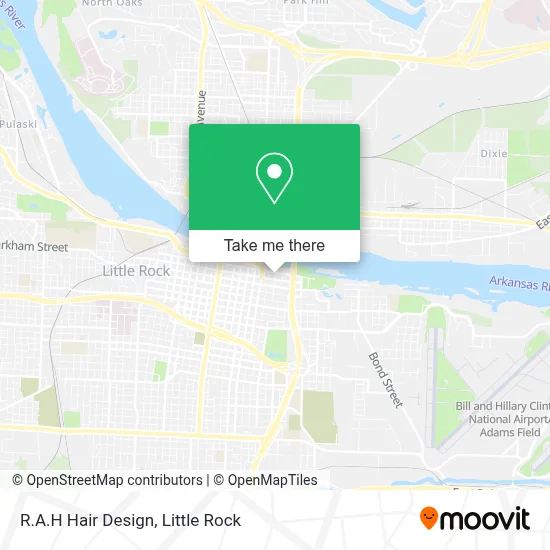 R.A.H Hair Design map