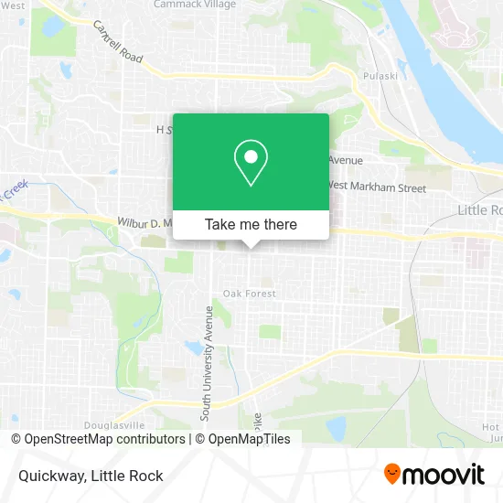 Quickway map
