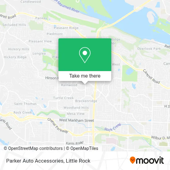 Parker Auto Accessories map