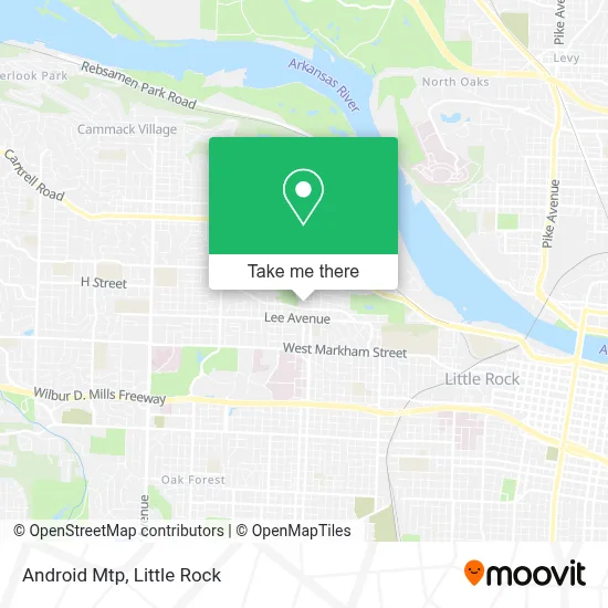 Android Mtp map