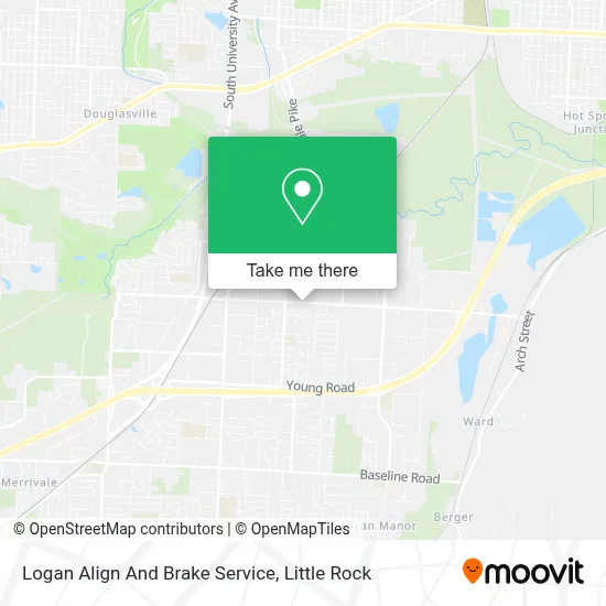 Logan Align And Brake Service map