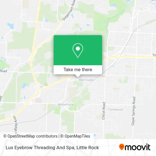 Lux Eyebrow Threading And Spa map