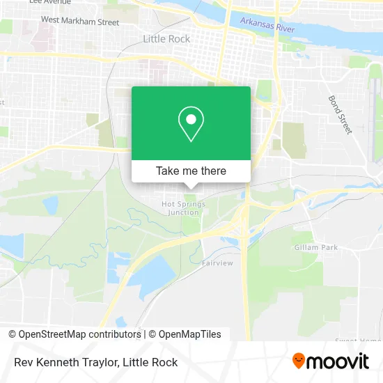 Rev Kenneth Traylor map