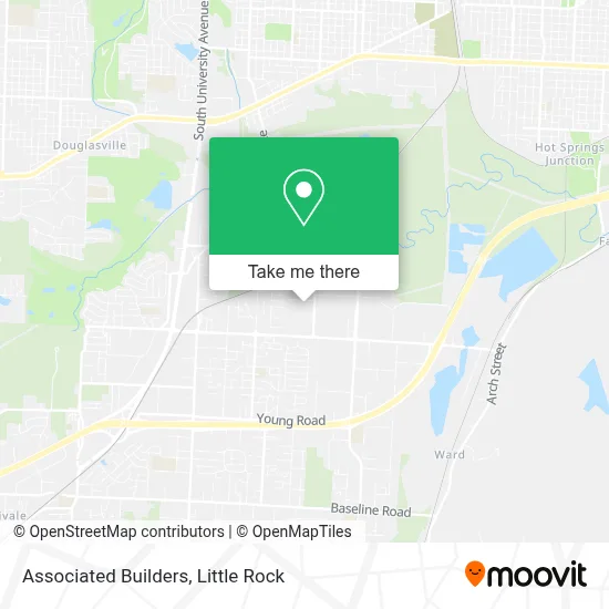 Associated Builders map