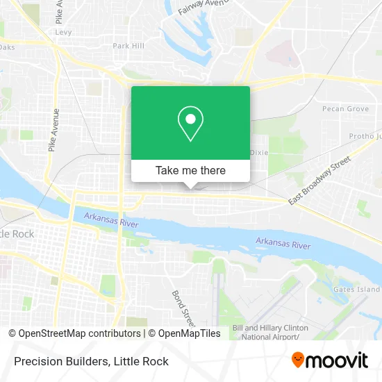 Precision Builders map