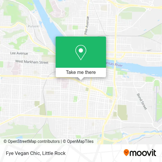Fye Vegan Chic map