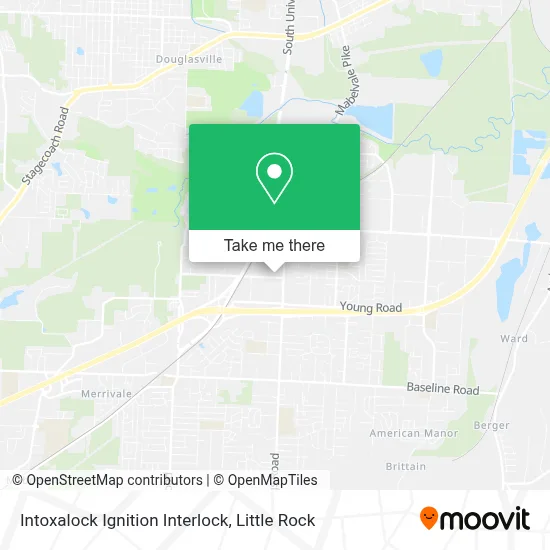 Intoxalock Ignition Interlock map