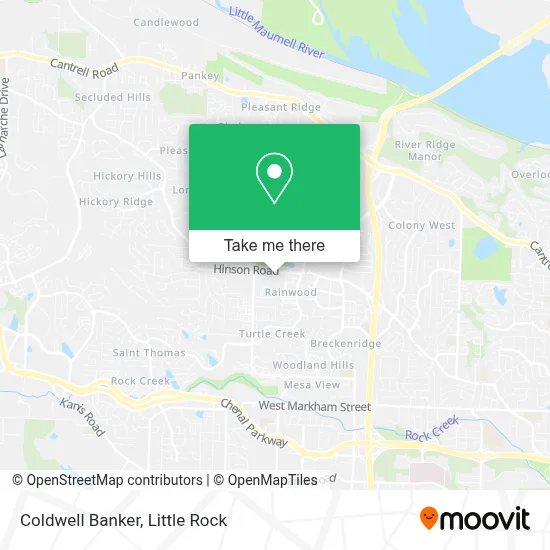 Coldwell Banker map