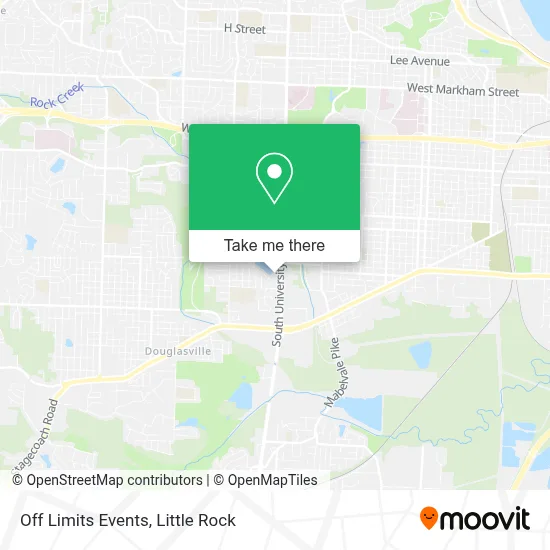 Off Limits Events map