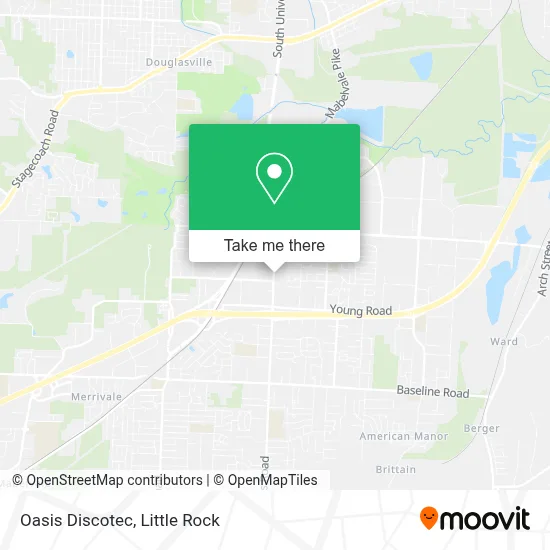 Oasis Discotec map