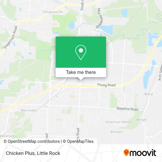 Chicken Plus map