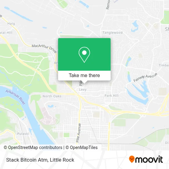 Stack Bitcoin Atm map