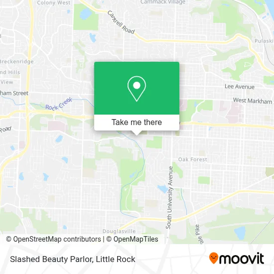Slashed Beauty Parlor map