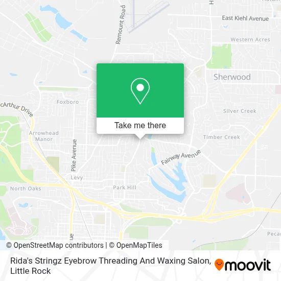 Rida's Stringz Eyebrow Threading And Waxing Salon map