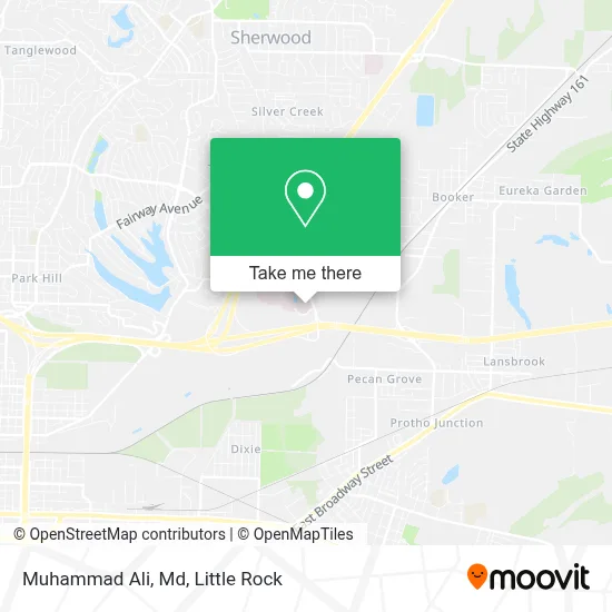 Muhammad Ali, Md map