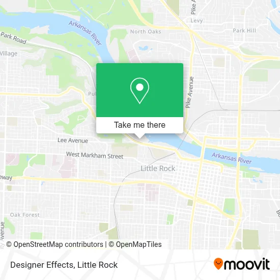 Designer Effects map