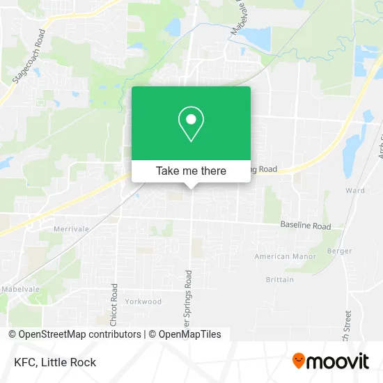 Kfc map