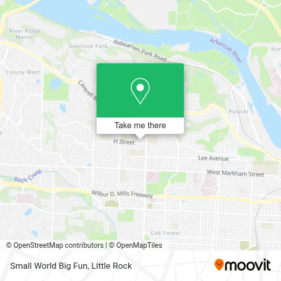 Small World Big Fun map