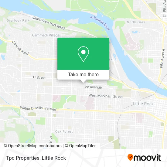 Tpc Properties map
