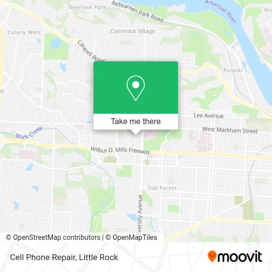 Cell Phone Repair map