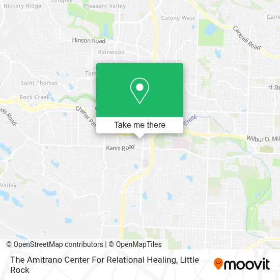 The Amitrano Center For Relational Healing map