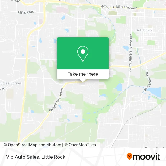 Vip Auto Sales map