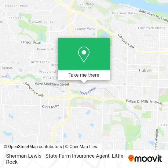Sherman Lewis - State Farm Insurance Agent map