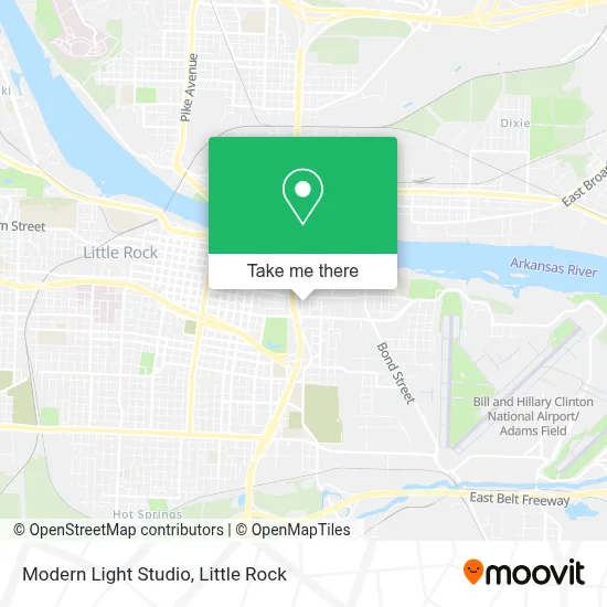 Modern Light Studio map
