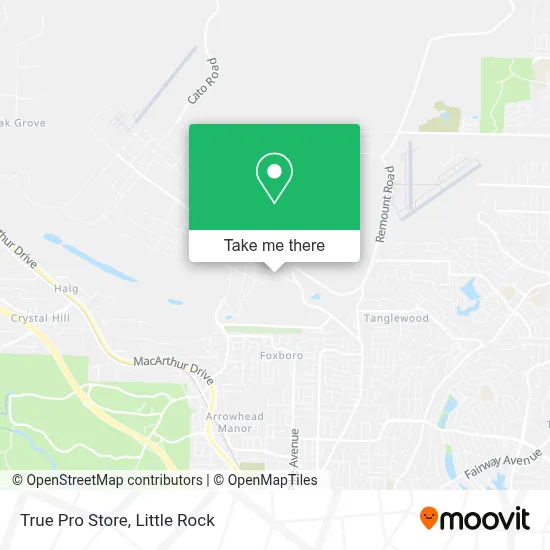 True Pro Store map