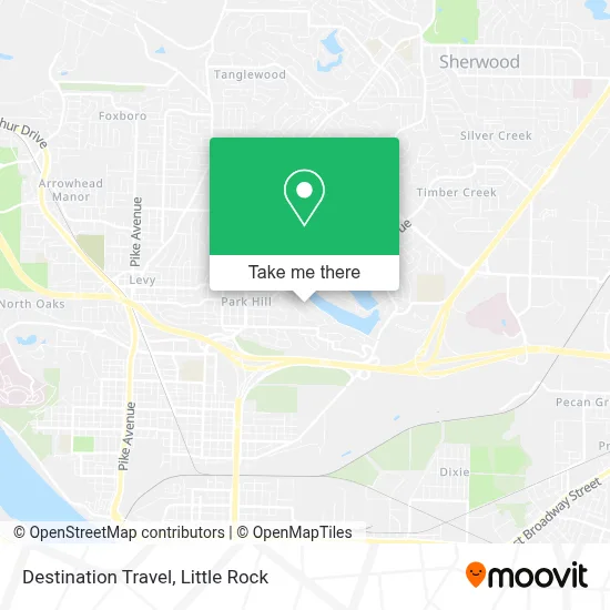 Destination Travel map