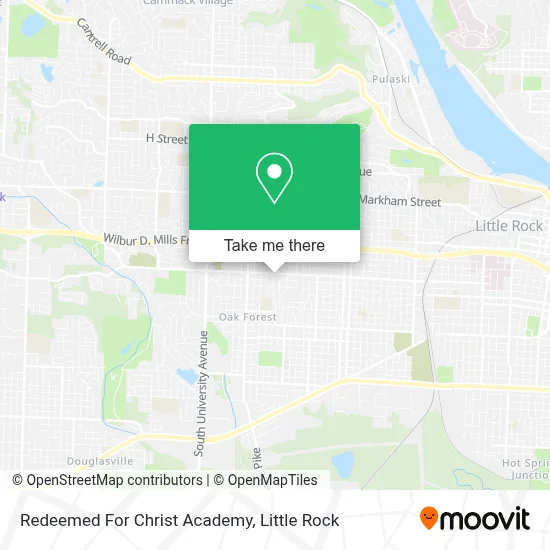 Redeemed For Christ Academy map