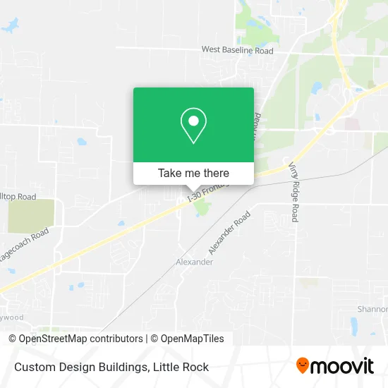Custom Design Buildings map
