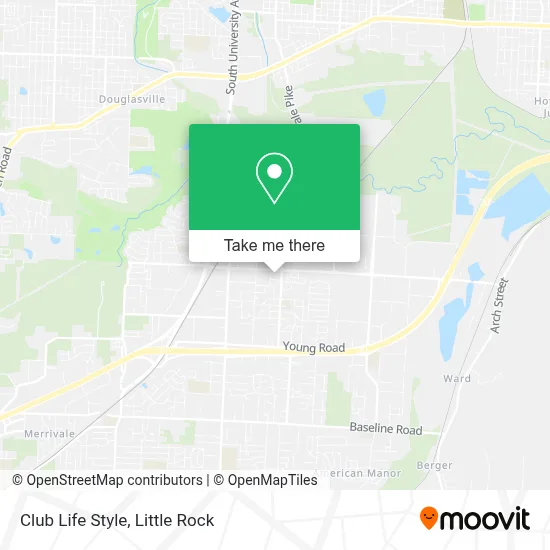 Club Life Style map