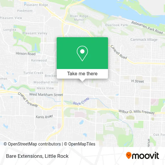 Bare Extensions map